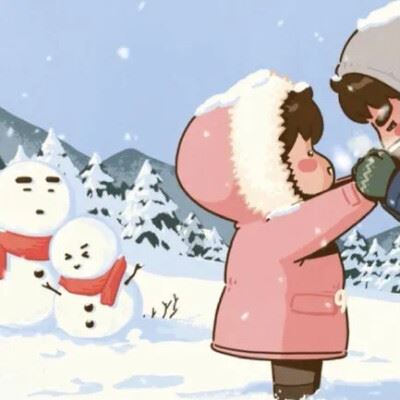 情侣头像一左一右