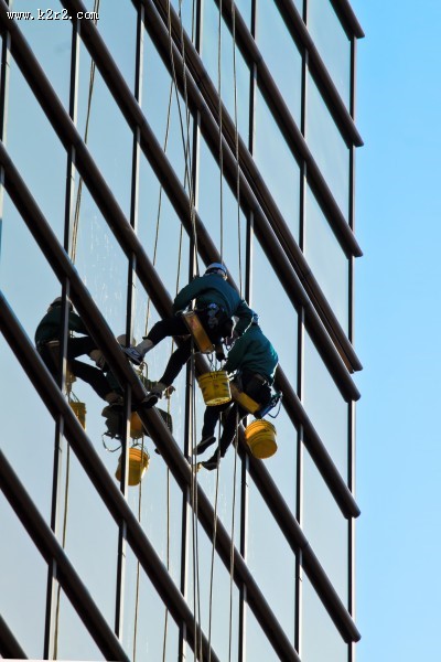 辛苦的清洁工人图片