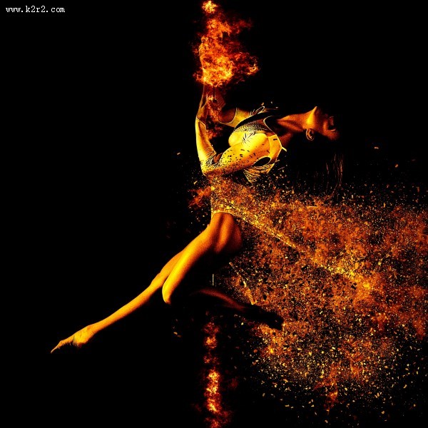 跳舞的美女图片