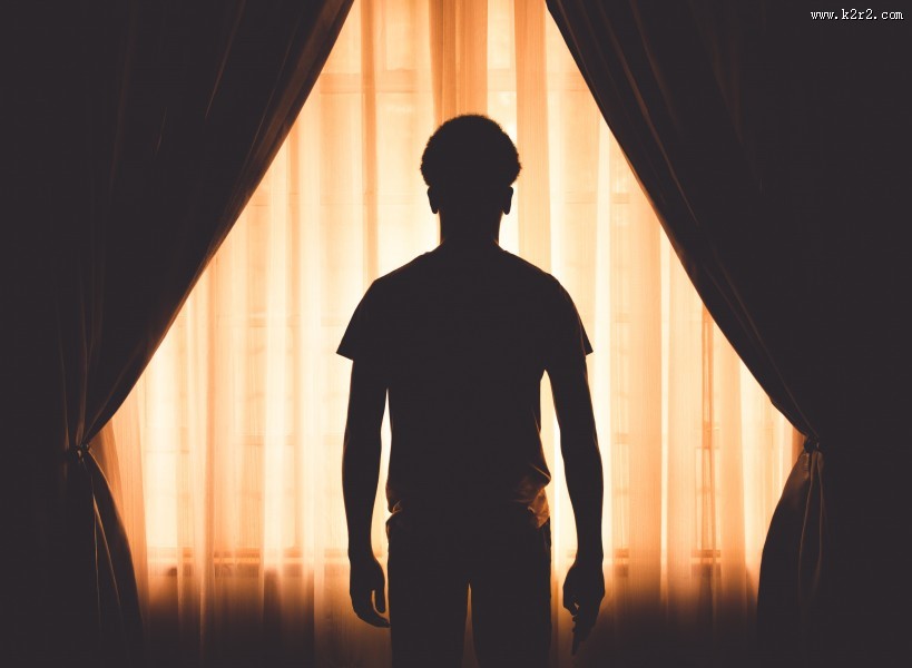 男人的人影轮廓图片