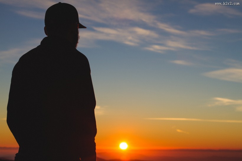 男人的人影轮廓图片