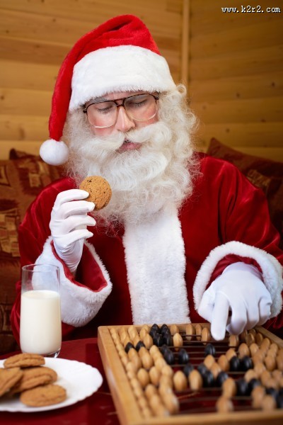 可爱的圣诞老人图片