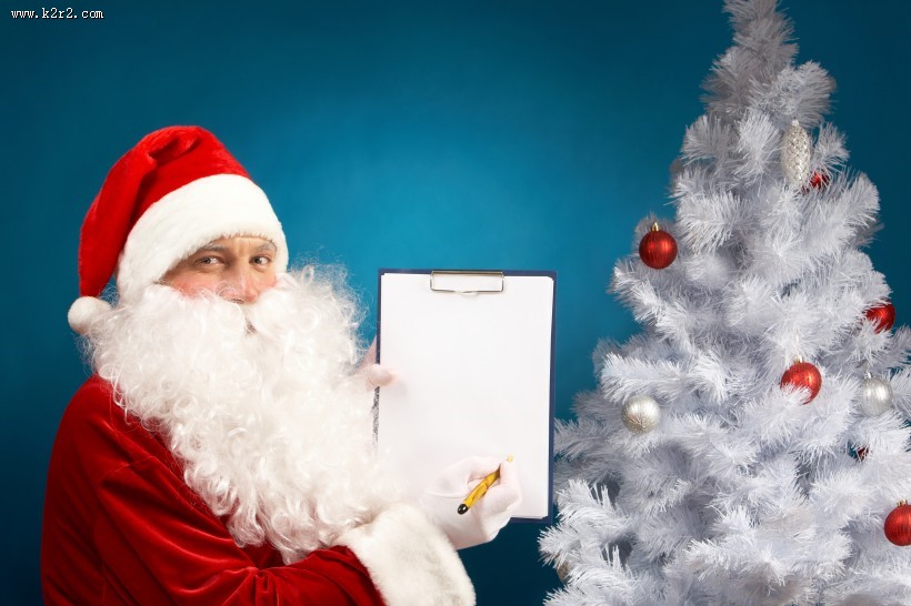 可爱的圣诞老人图片