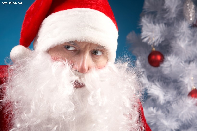 可爱的圣诞老人图片