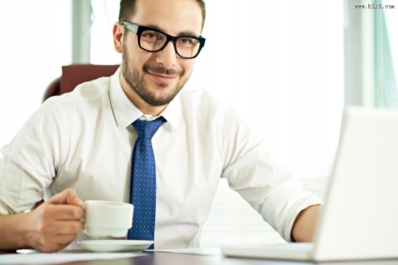 精明能干的成功人士图片