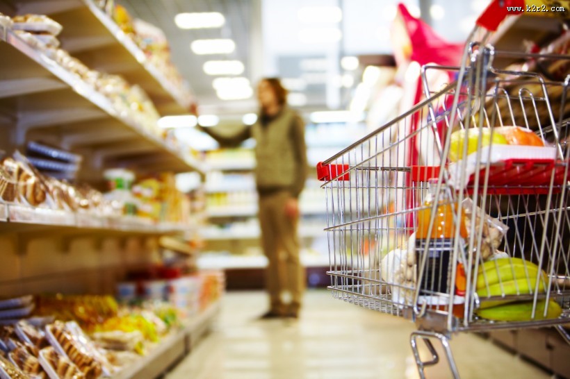 超市购物图片