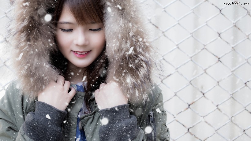 清纯的亚洲女孩图片