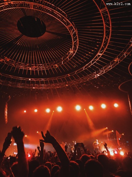 音乐会上的观众图片