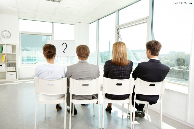 开会的白领图片