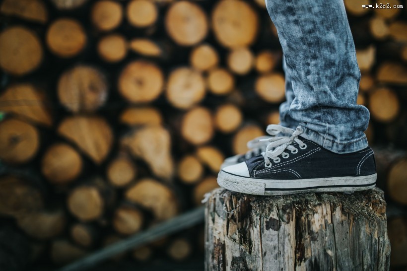 花园里的男孩图片