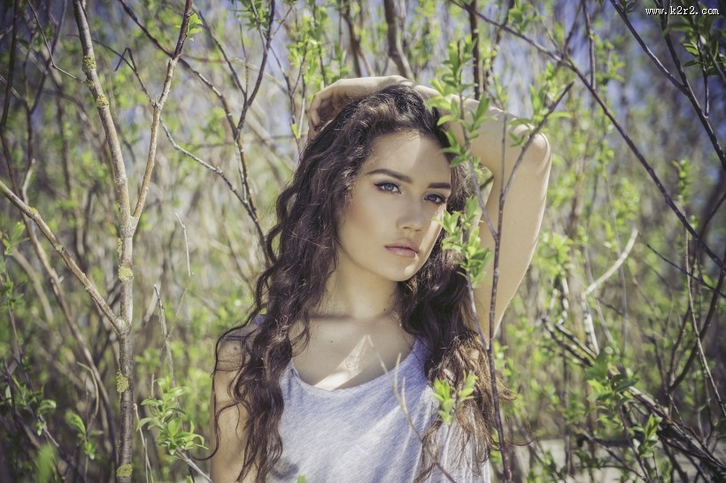 的金发美女图片