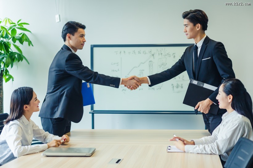 商务团队合作图片