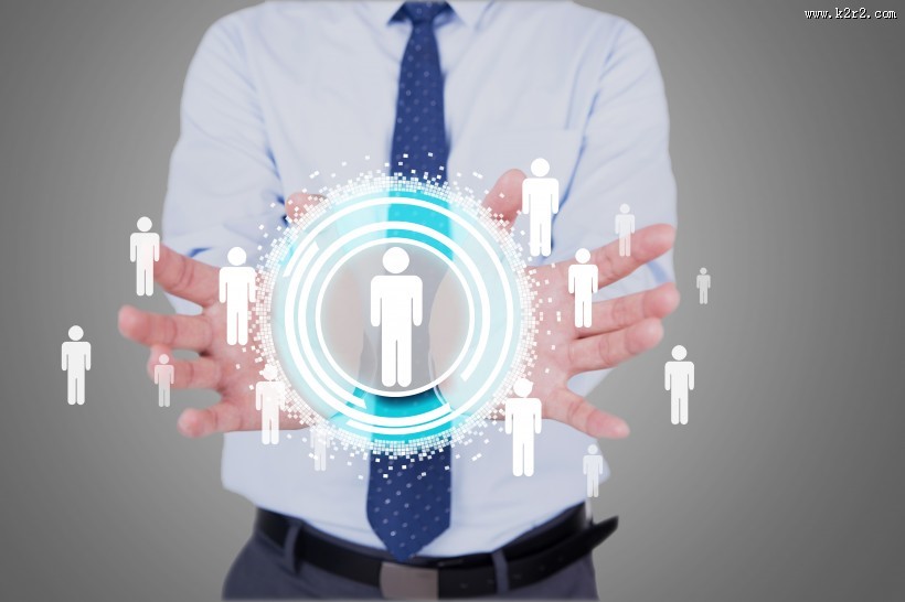 商务招聘形象概念图片