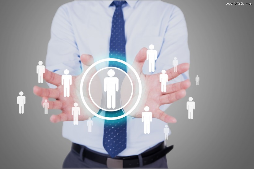 商务招聘形象概念图片