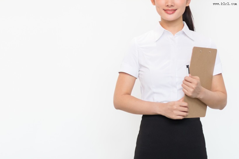 自信的职场女性白领图片