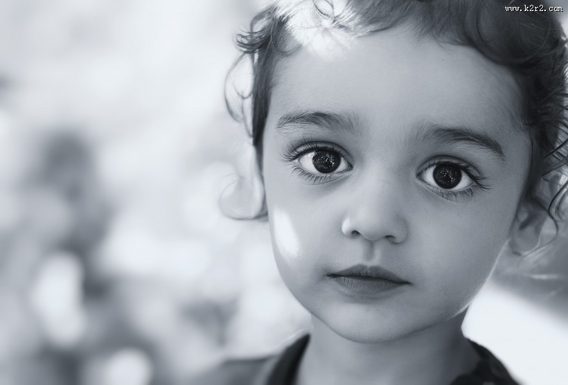 可爱卷发儿童图片大全