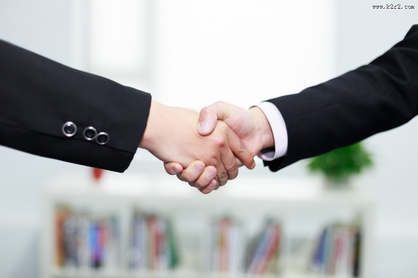 商务团队握手图片大全