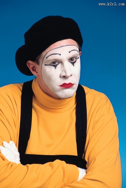 孤独的小丑演员图片