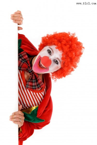 可爱的小丑图片