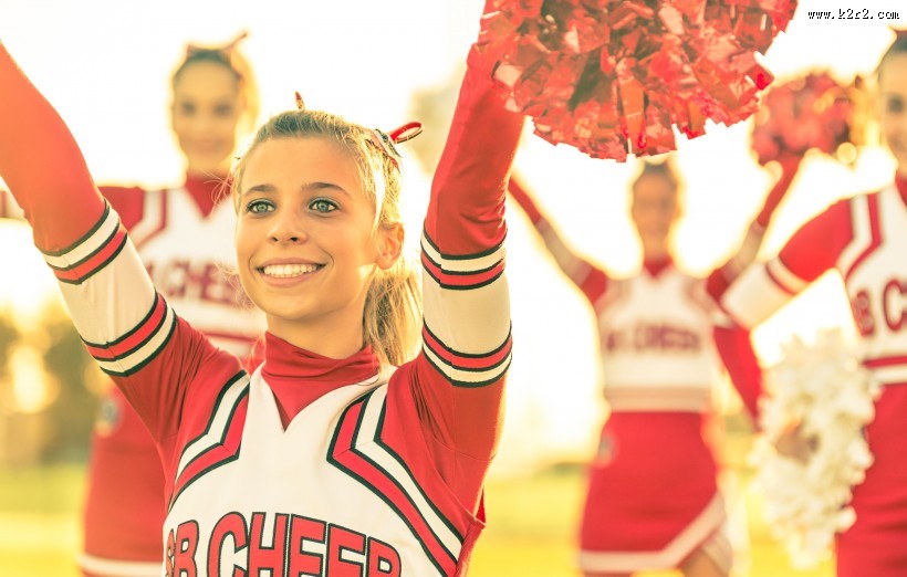 拉拉队女孩图片