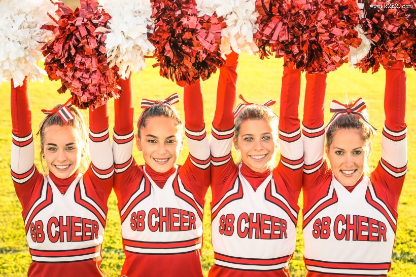 拉拉队女孩图片