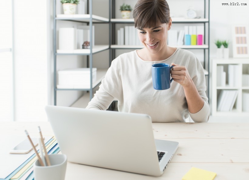 职业办公女性图片