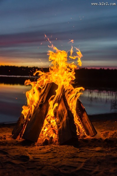 快乐儿童野营的图片