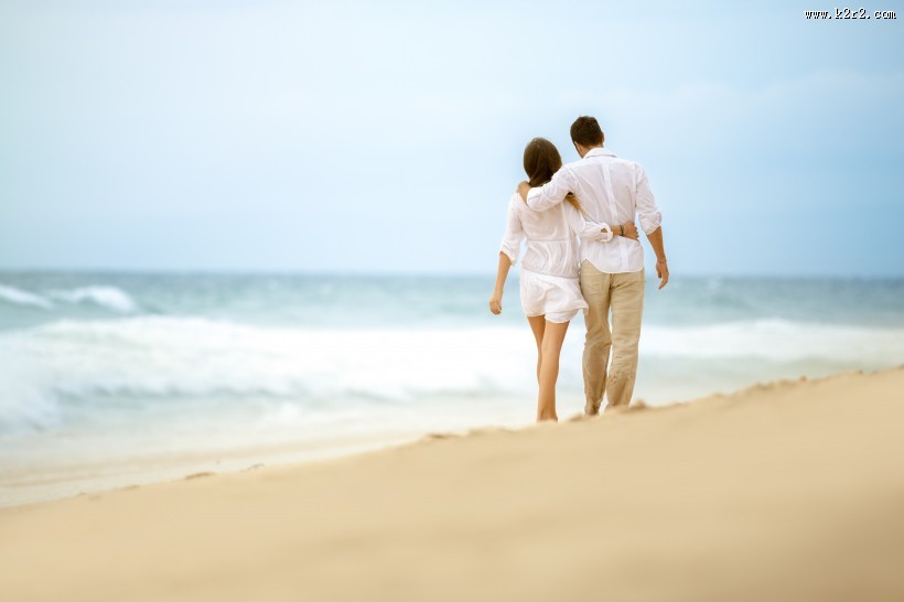 相亲相爱的甜蜜爱人图片