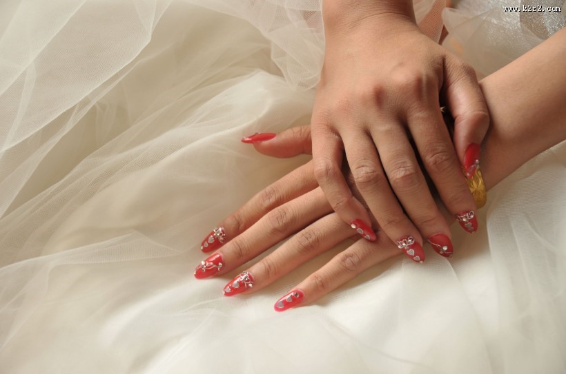 精致美甲图片