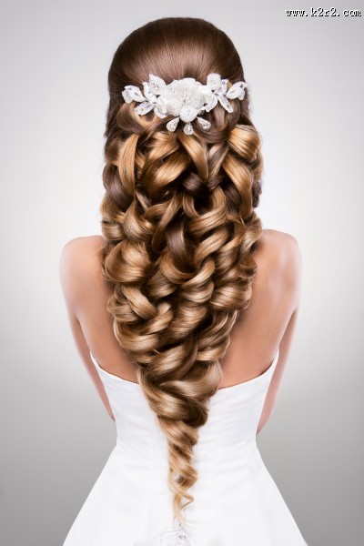 美丽新娘造型图片