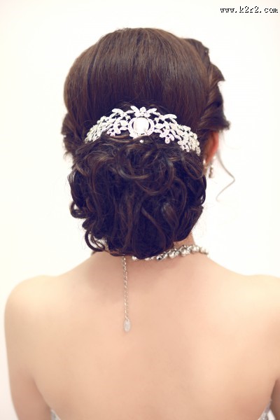 美丽新娘造型图片