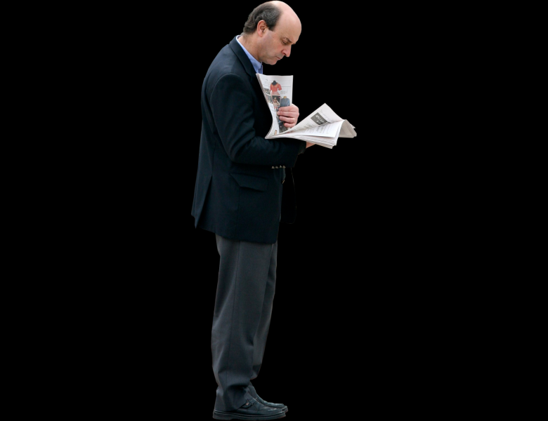 男人透明背景PNG图片