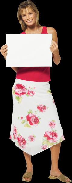 女孩透明背景PNG图片