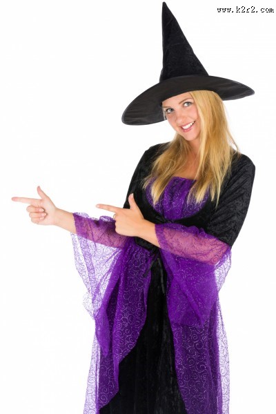 万圣节女巫图片大全