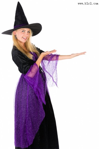 万圣节女巫图片大全