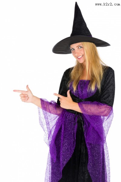 万圣节女巫图片大全