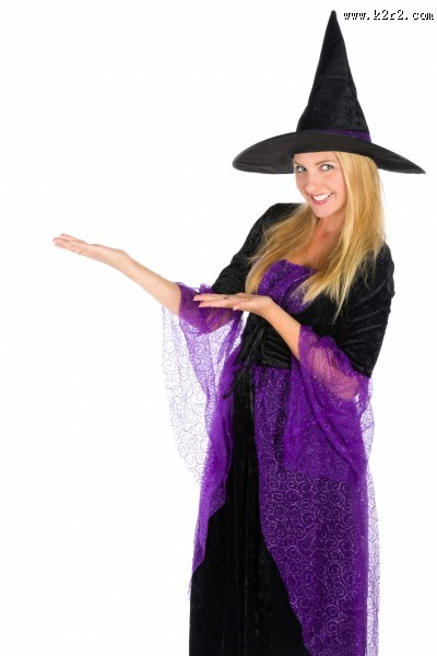 万圣节女巫图片大全