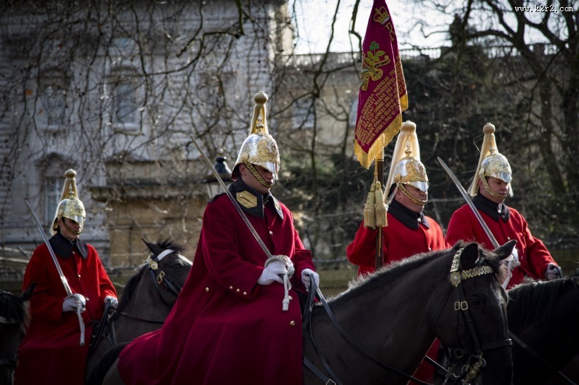 英国皇家骑兵图片大全