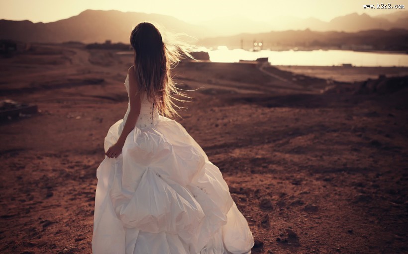 唯美的女孩图片