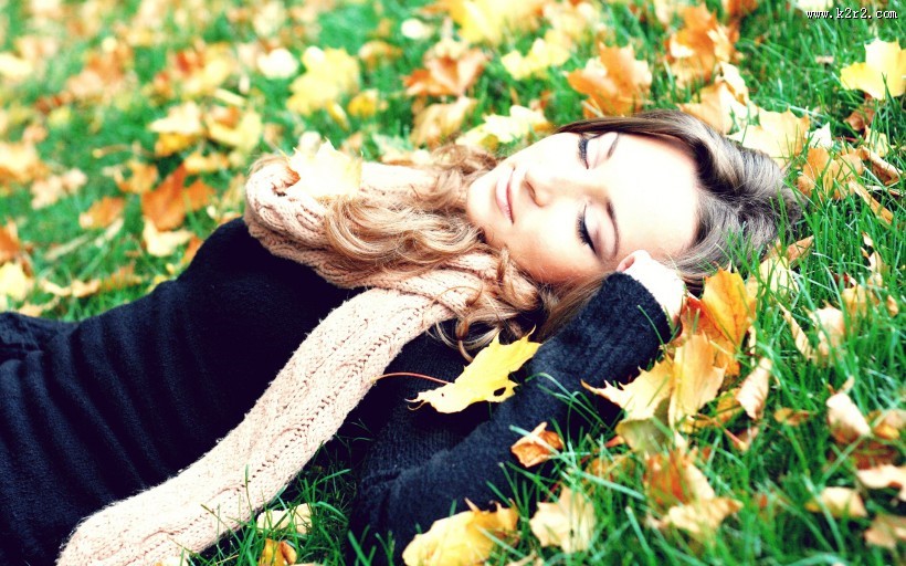 唯美的女孩图片