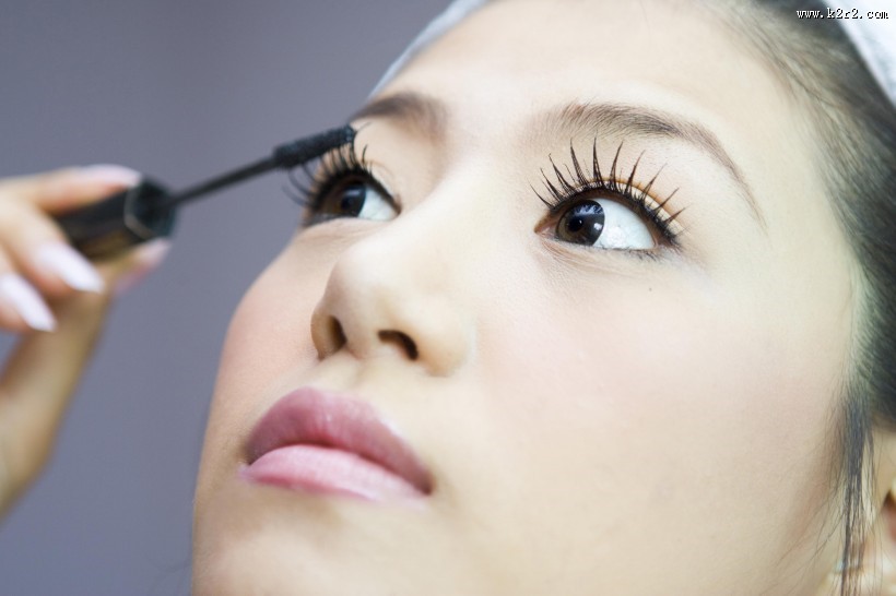 美女化妆素材图片