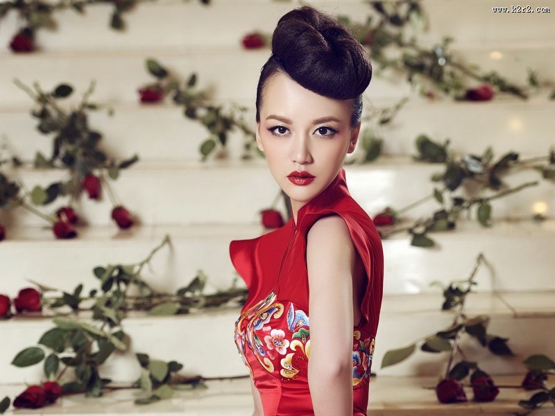 美艳旗袍美女图片