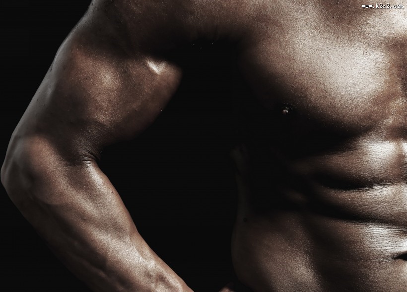 男性健美肌肉图片