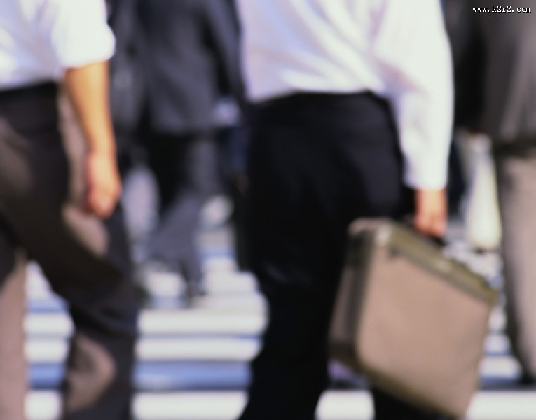 白领商务人士剪影图片