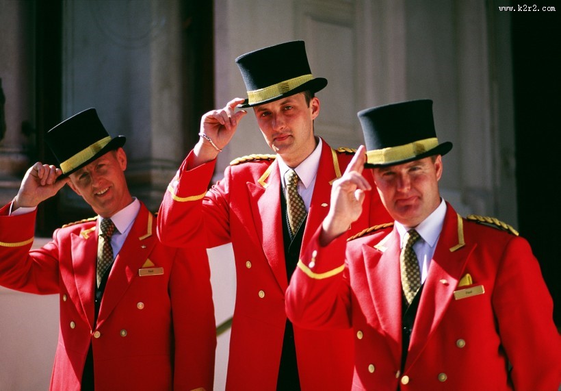 文华东方酒店服务人员图片