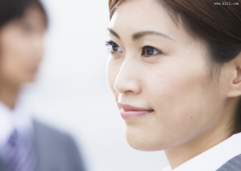 朝气蓬勃的企业员工图片