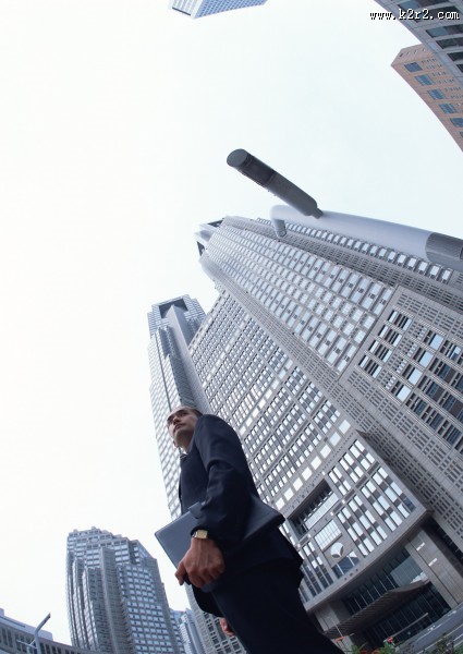 商人与市区背景图片大全