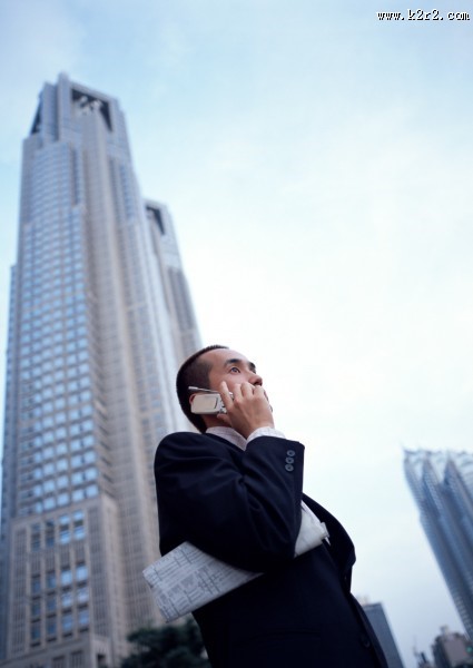 商人与市区背景图片大全