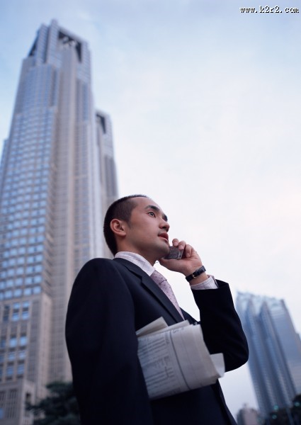 商人与市区背景图片大全