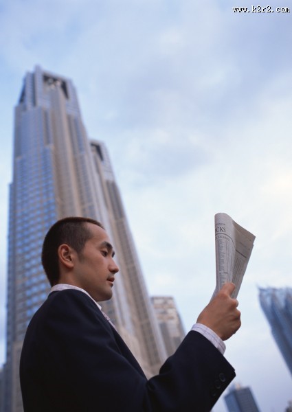 商人与市区背景图片大全